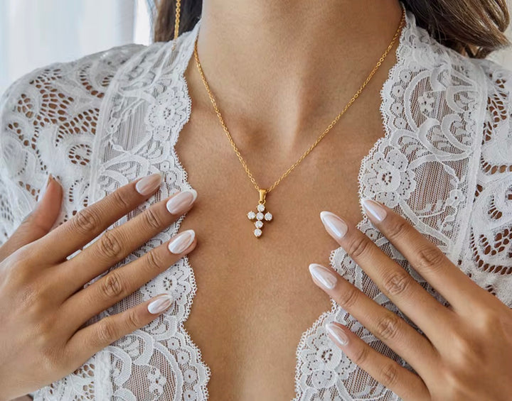 Elara Cross Necklace