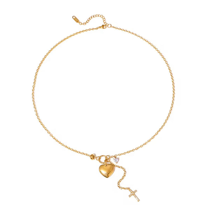 Golden Heart Necklace