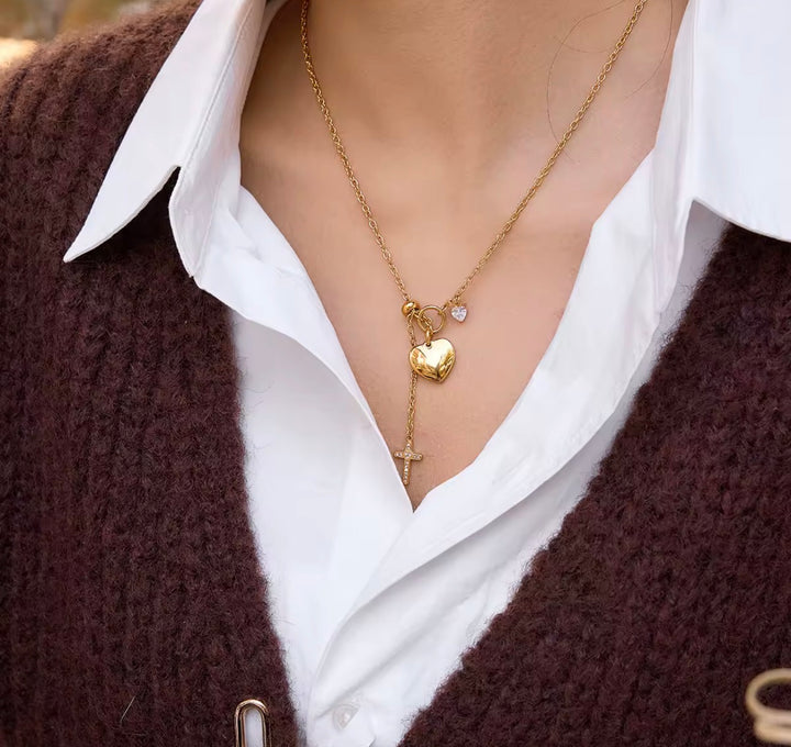 Golden Heart Necklace