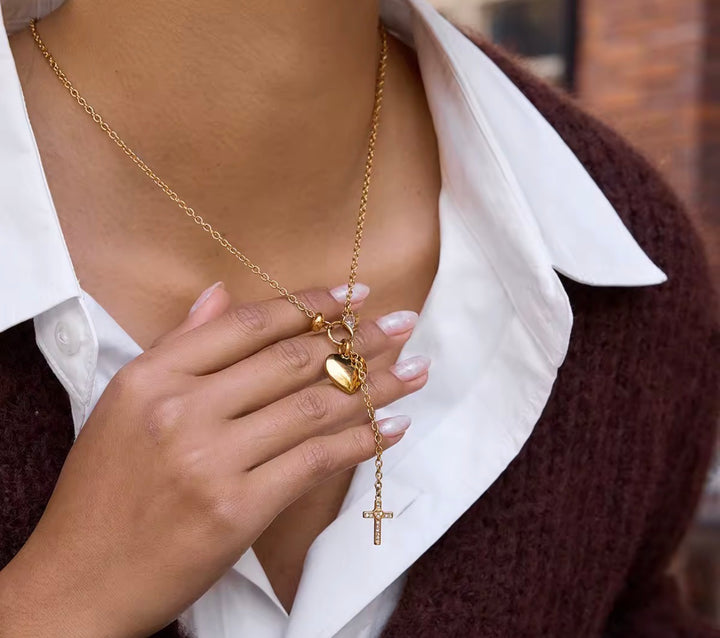 Golden Heart Necklace