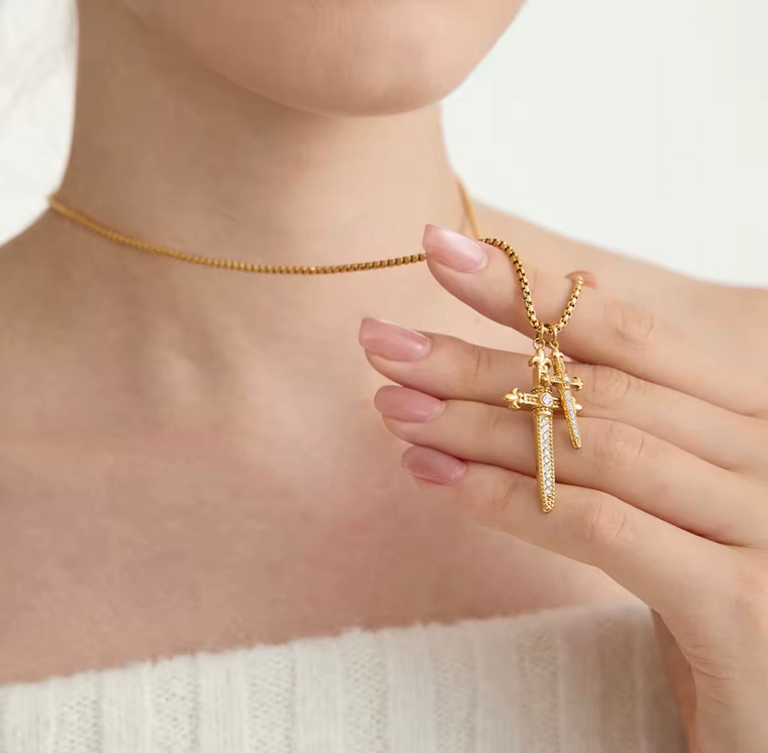 Verity Cross Pendant