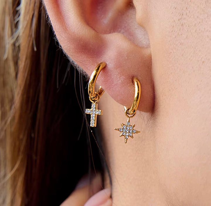 Veya Petite Drop Earrings