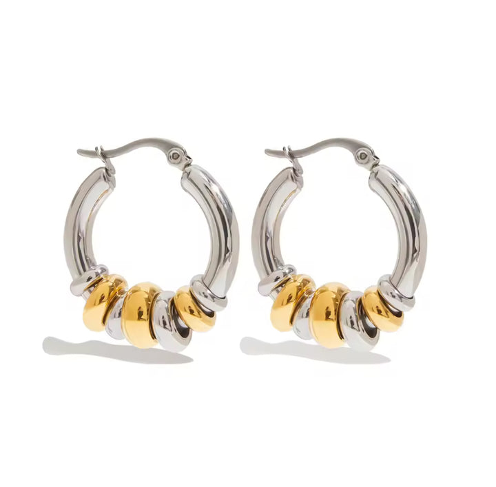 Kiva Motion Hoop Earrings